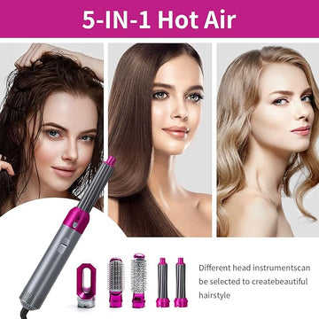 ᴀʀᴀʙɪᴀɴ ᴘɪᴄᴋꜱ™ Hot Hair Brush 5 in 1 – فرشاة الشعر الساخنة 5 في 1