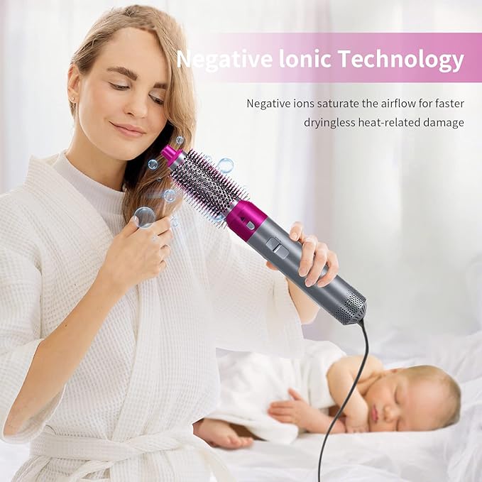 ᴀʀᴀʙɪᴀɴ ᴘɪᴄᴋꜱ™ Hot Hair Brush 5 in 1 – فرشاة الشعر الساخنة 5 في 1